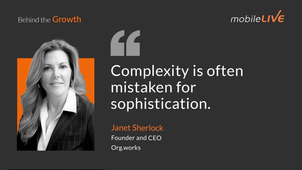 Complexity is often mistaken for sophistication.